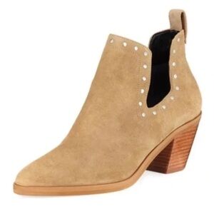 Rebecca Minkoff | Lana Suede Split Shaft Booties With Studs Size 8